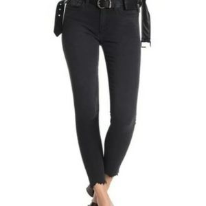 Joe's Jeans Raw Ankle Hem Black 27